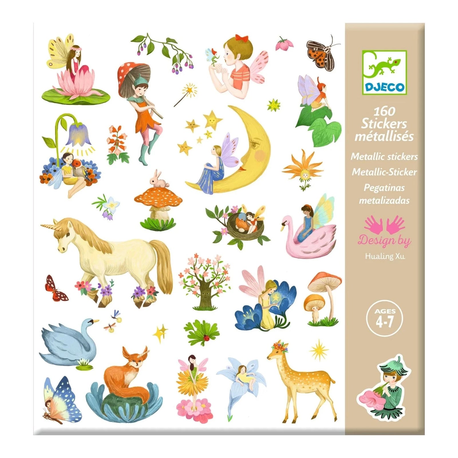 Djeco Stickers-- Fantasy