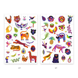 Djeco Tattoos-- Wild Beauty