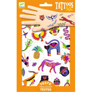 Djeco Tattoos-- Wild Beauty