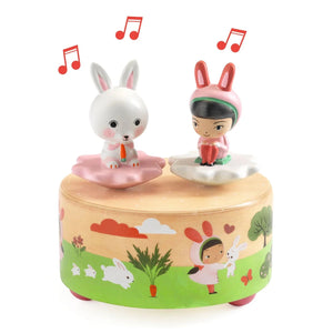 Djeco Wood Music Box -- Garden Melody