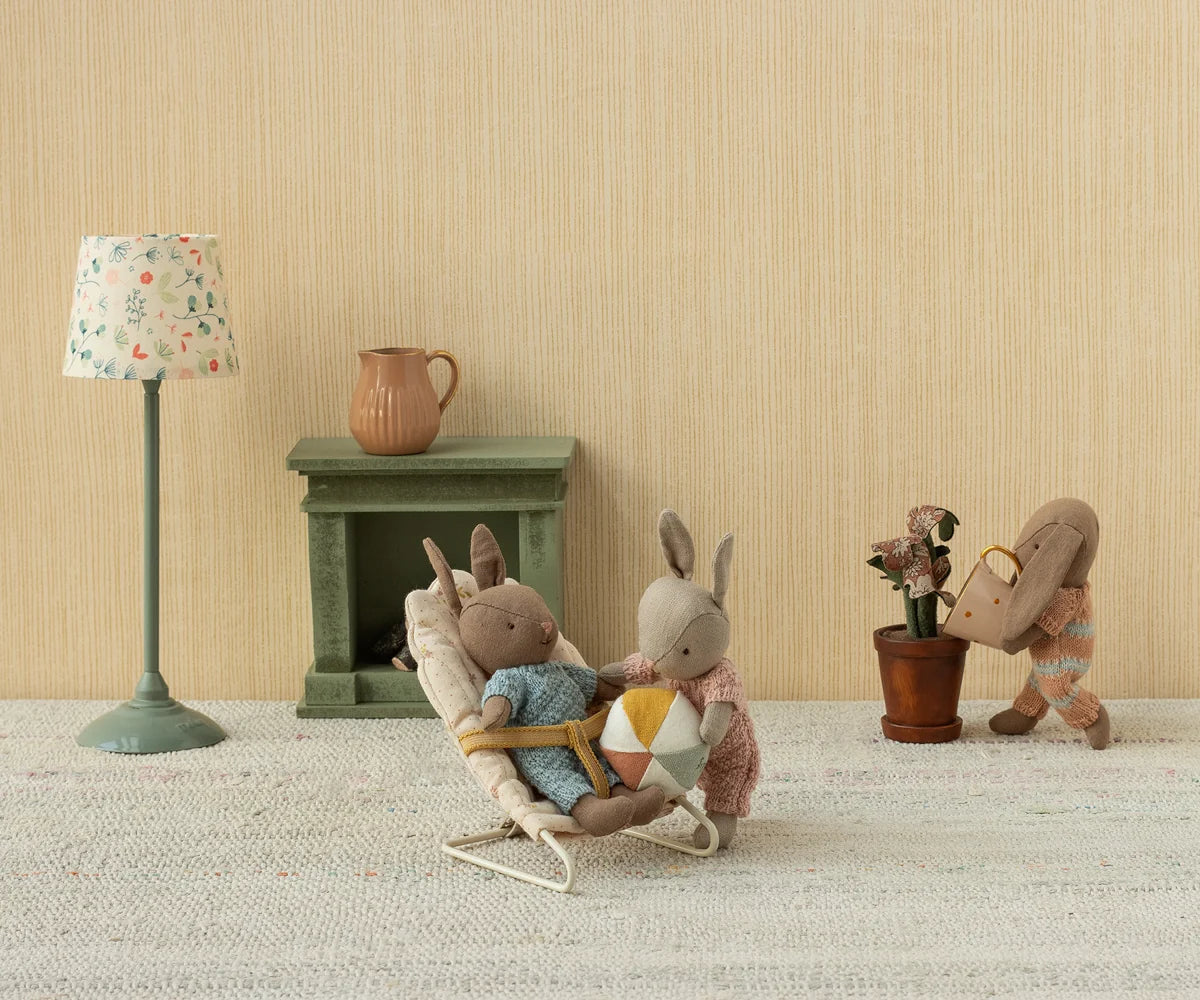 Maileg Rabbit Set-- Sand-- Rose