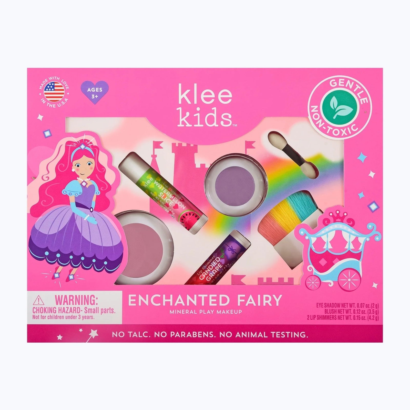 Enchanted Fairy Natural Mineral Play Makeup Kit by Klee Kids