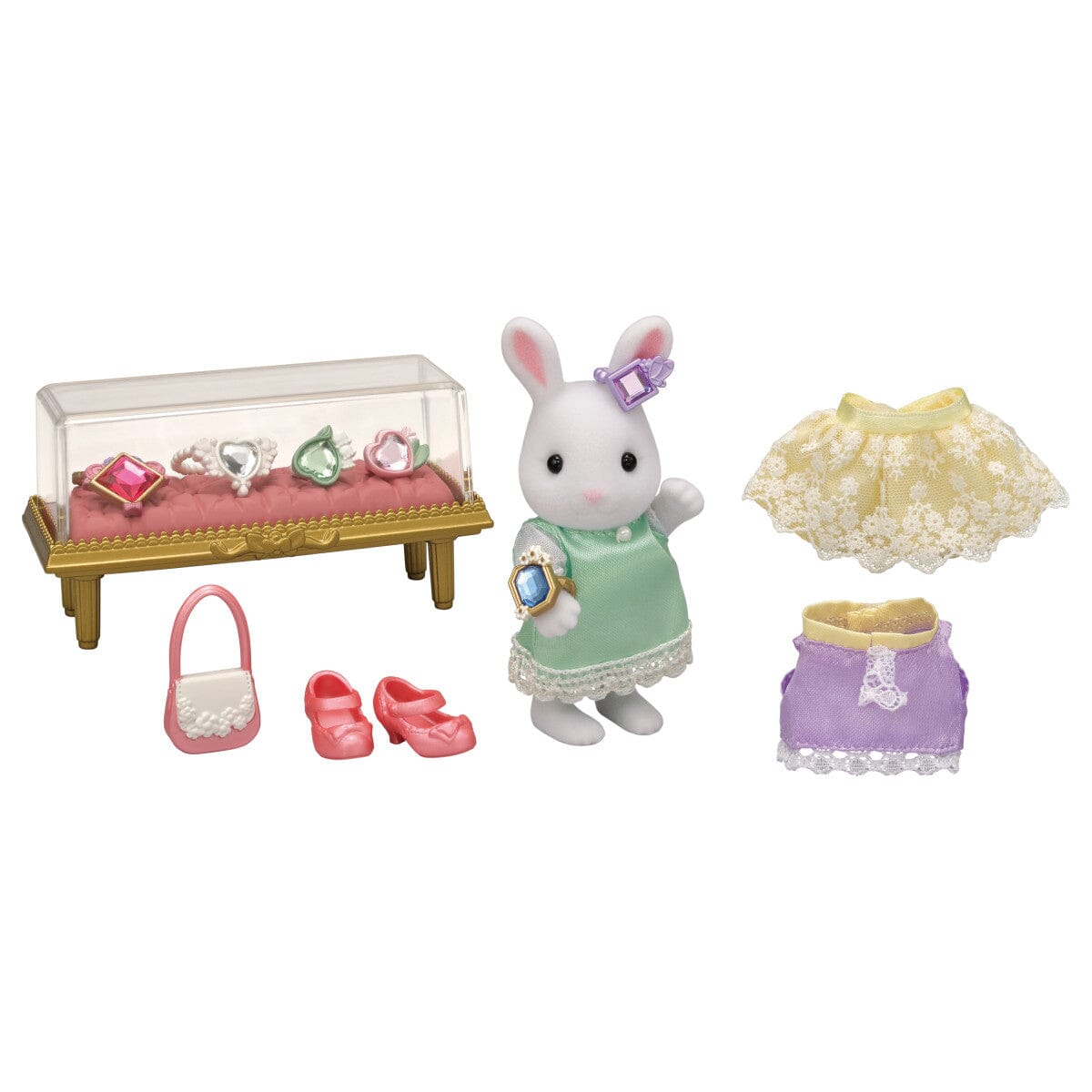 Fashion Play Set -- Jewels & Gems Collection by Calico Critters