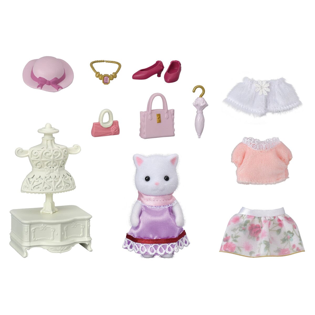 Fashion Play Set -- Persian Cat by Calico Critters