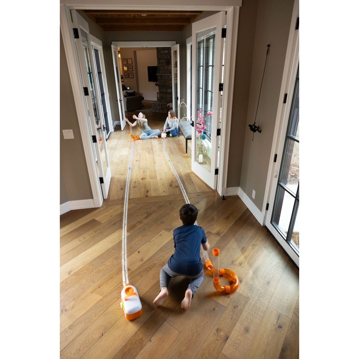 Fat Brain Toys Air Toobz Mega Run Distance Kit