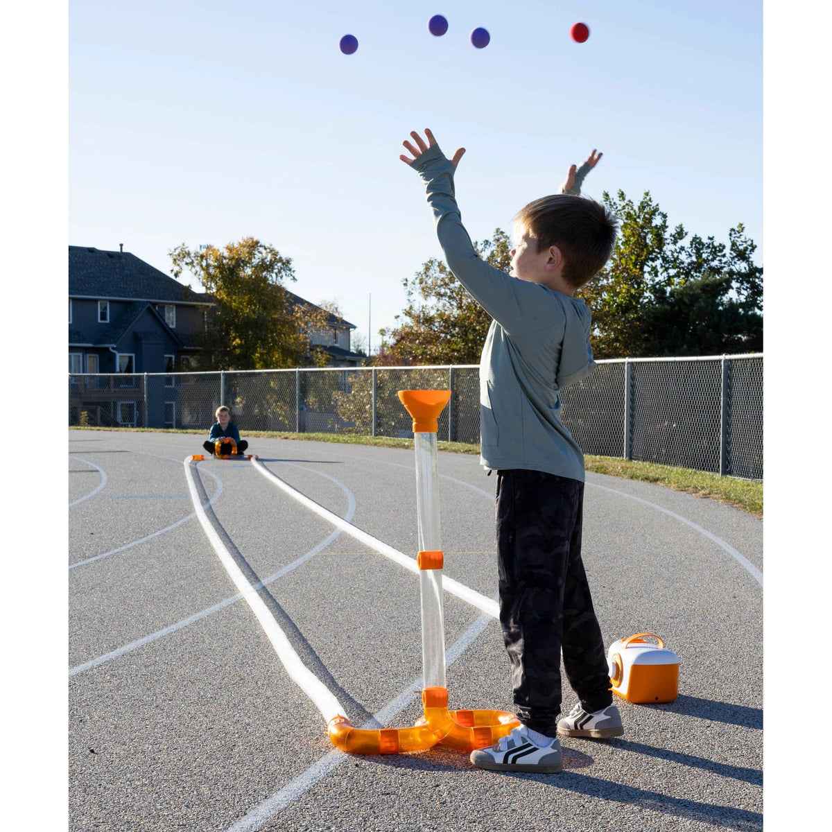 Fat Brain Toys Air Toobz Mega Run Distance Kit