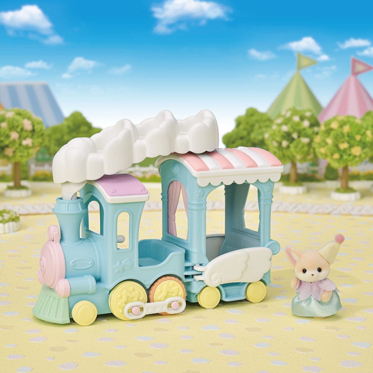 Floating Cloud Rainbow Train by Calico Critters