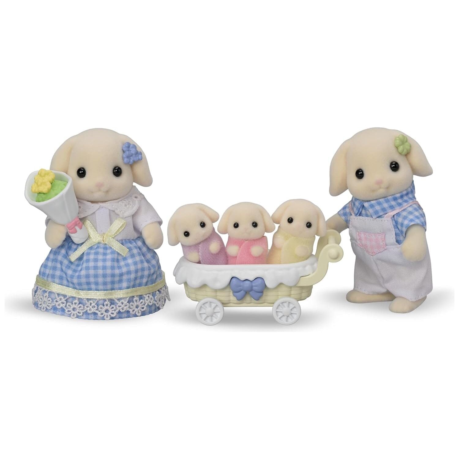 Flora Rabbit Family by Calico Critters