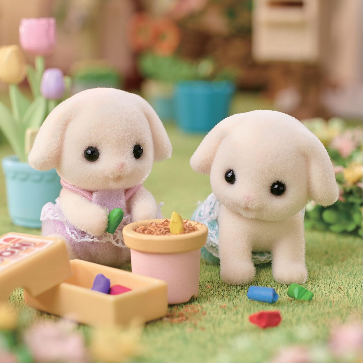 Flora Rabbit Twins by Calico Critters