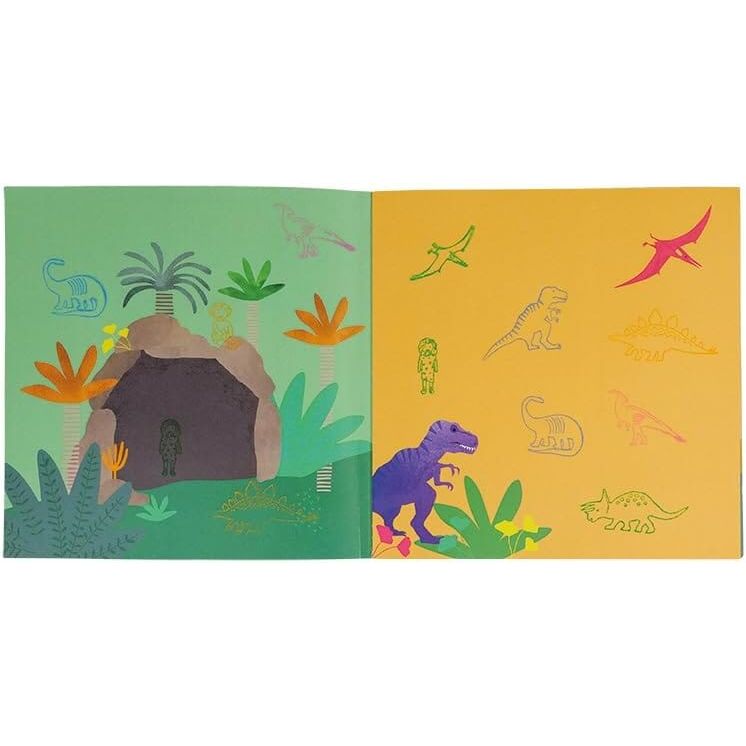 Floss and Rock Dinosaur Stamper Set