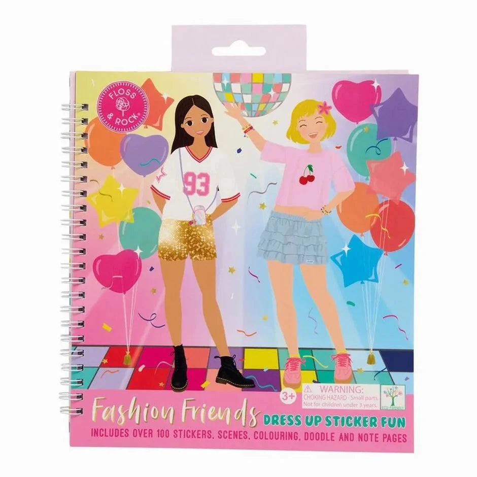 Floss and Rock Fashion Friends Sticker Book