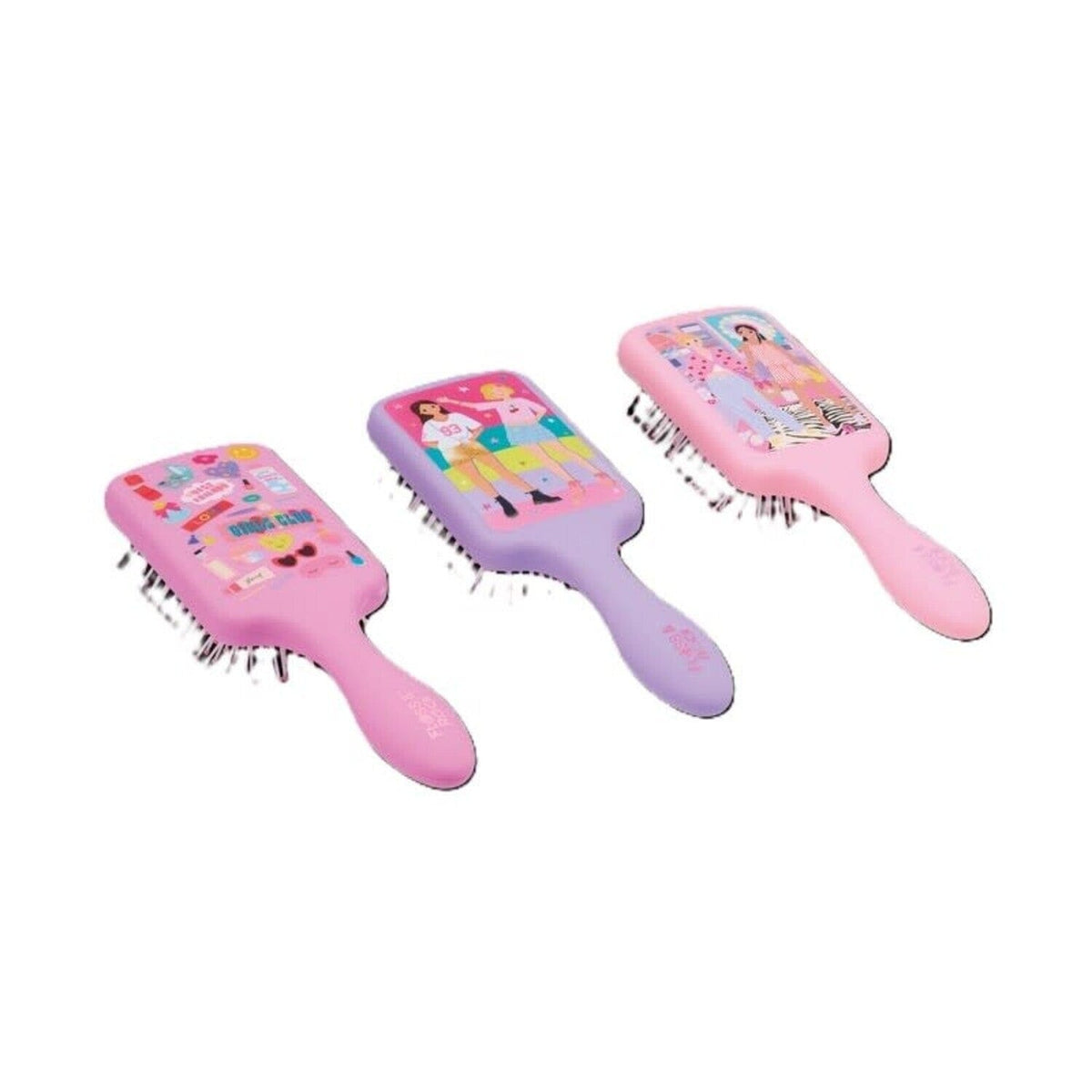 Floss and Rock Hairbrush-- Assorted
