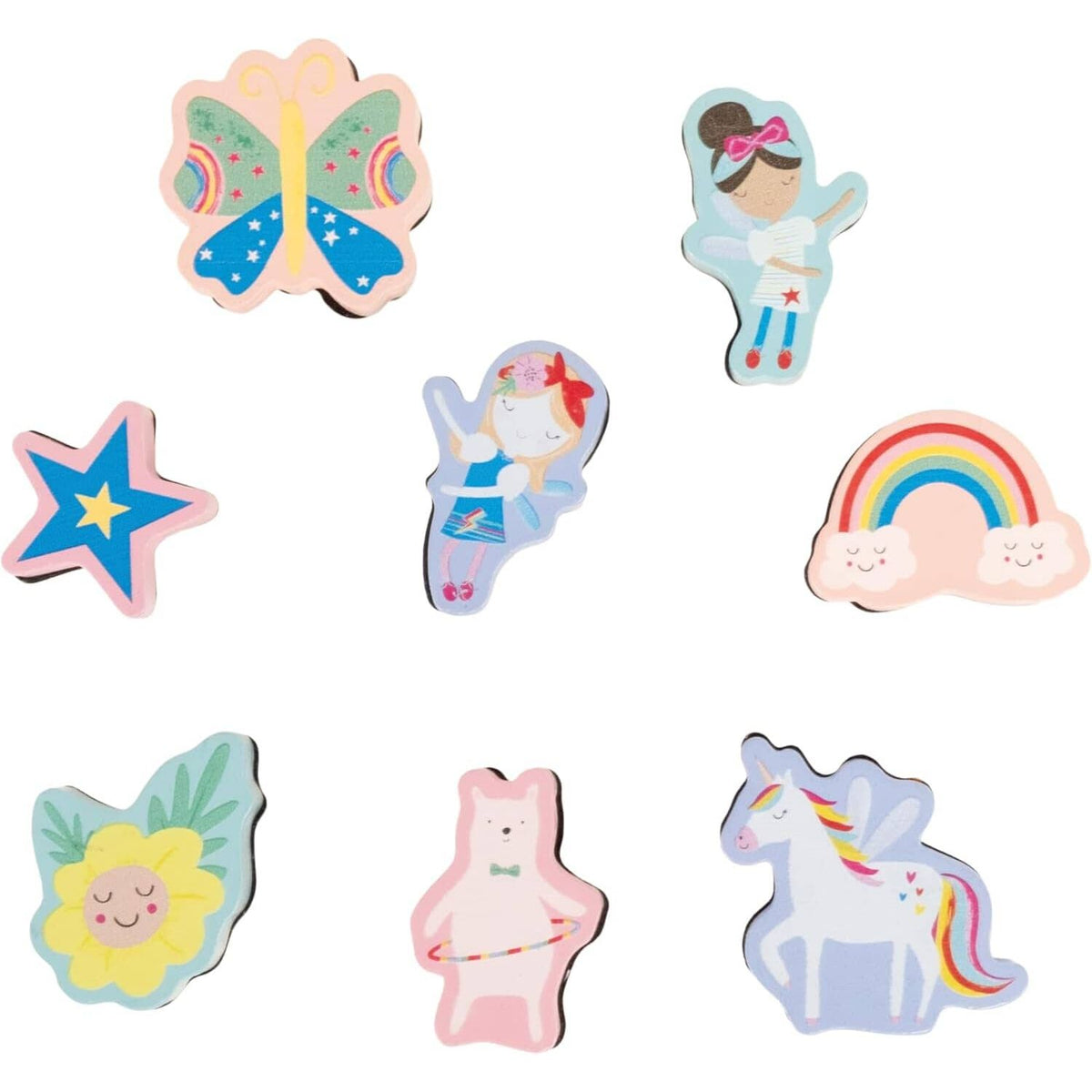 Floss and Rock Rainbow Fairy Stamper Set