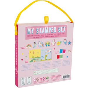 Floss and Rock Rainbow Fairy Stamper Set