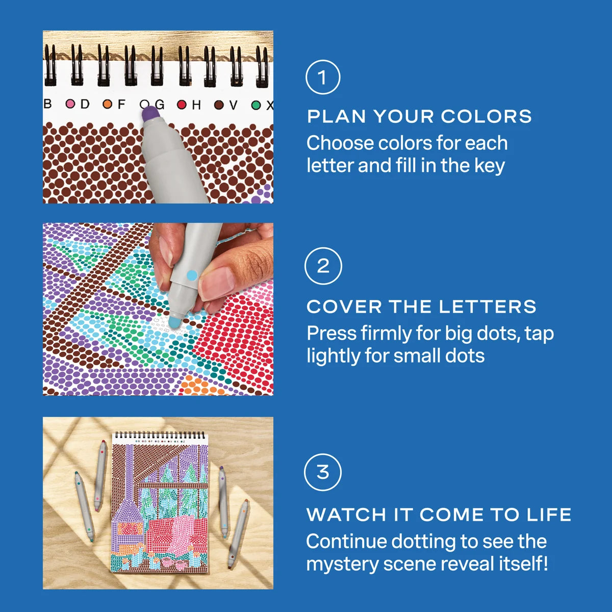 Lifelines FlowArt® - Dot-By-Letter, Snowed In