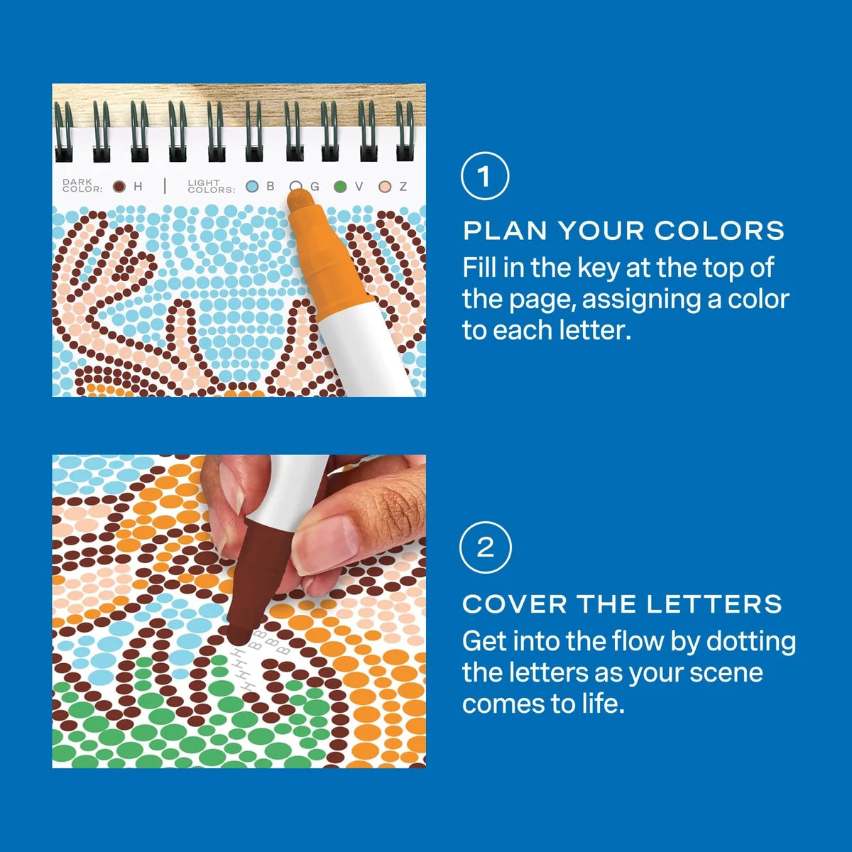 Lifelines FlowArt® Mini - Dot-by-Letter Into the Wild