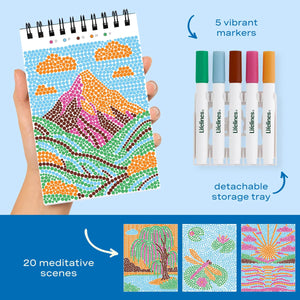 Lifelines FlowArt Mini Dot-By-Letter, Nature's Wonders