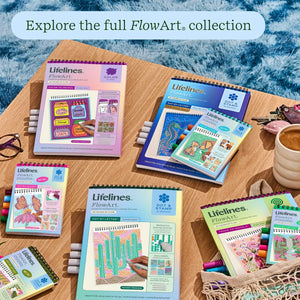 Lifelines FlowArt Mini Dot-By-Letter, Nature's Wonders
