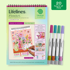 Lifelines Trace-To-Doodle Style Your Space