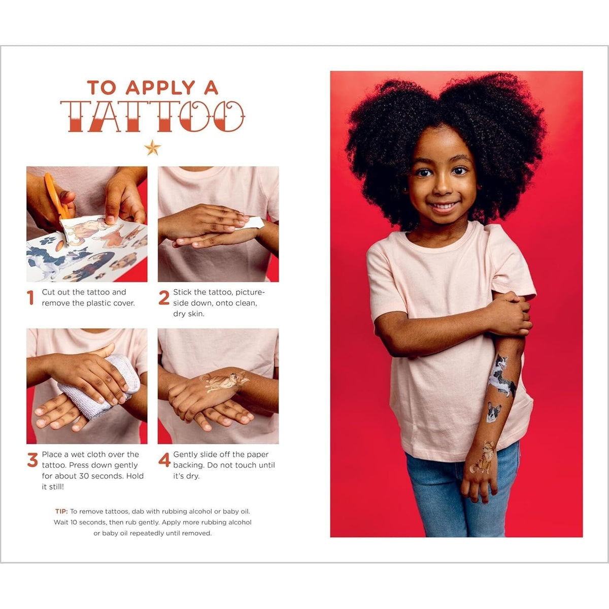 Furry, Friendly Tattoo Dogs and Puppies: 50 Temporary Tattoos That Teach