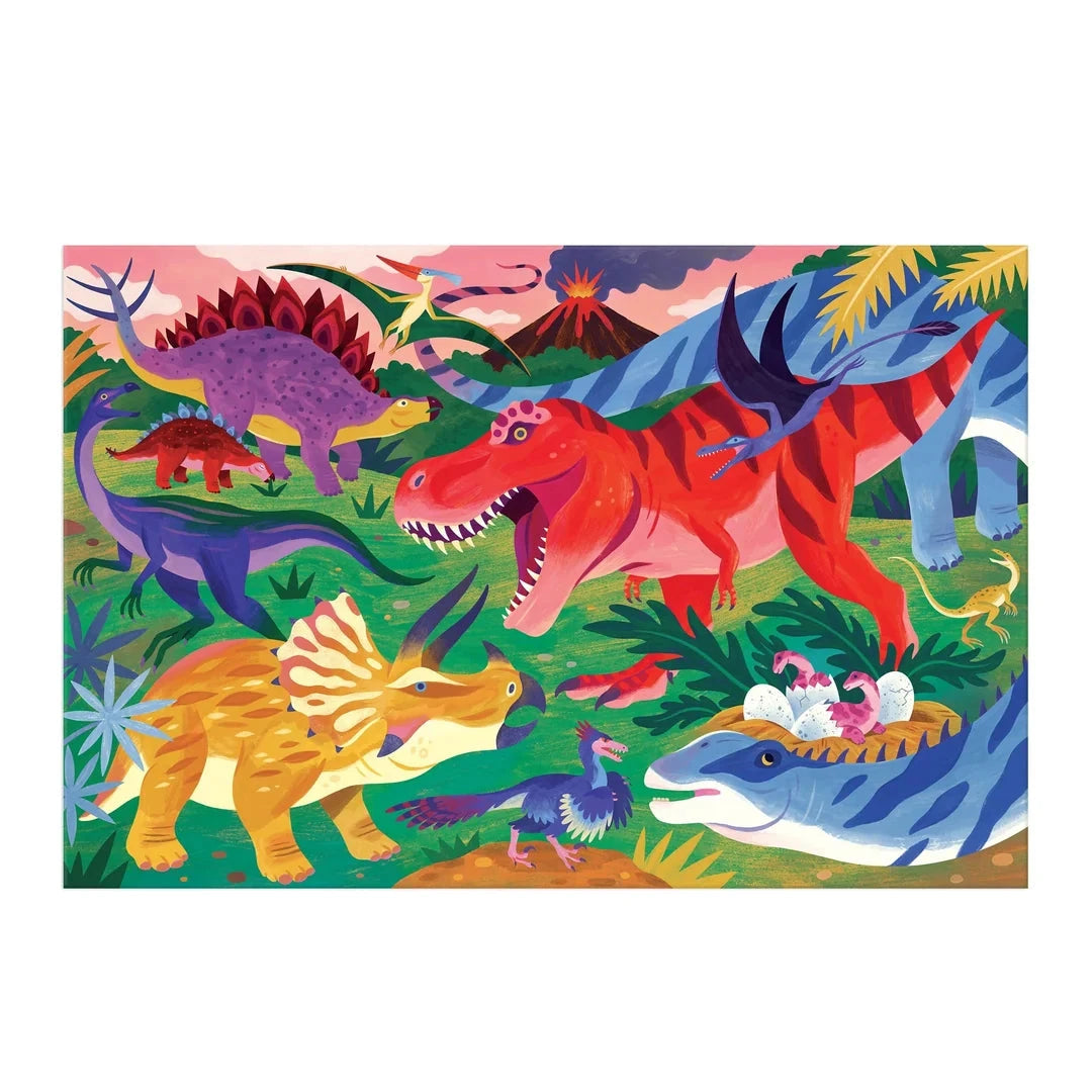 Mudpuppy Giant 48 Piece Floor Puzzle -- Mighty Dinosaurs