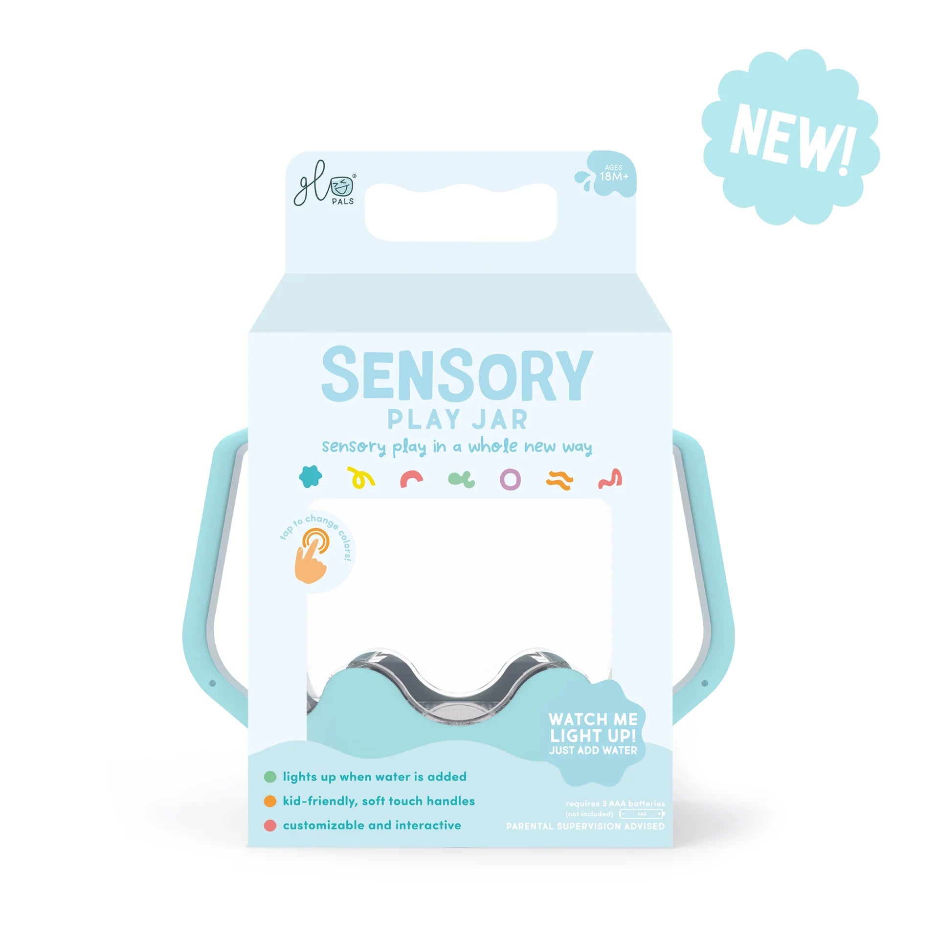 Glo Pals- Frosty Fun Sensory Play Jar