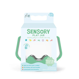 Glo Pals- Lucky Charm Teal Sensory Play Jar