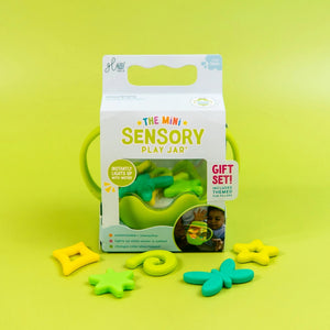 Glo Pals-Mini Sensory Play Jar Gift Set Green