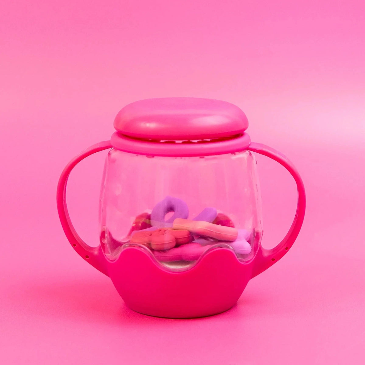 Glo Pals-Mini Sensory Play Jar Gift Set Pink