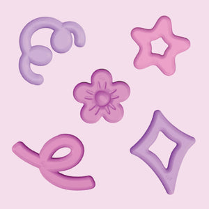 Glo Pals-Mini Sensory Play Jar Gift Set Pink