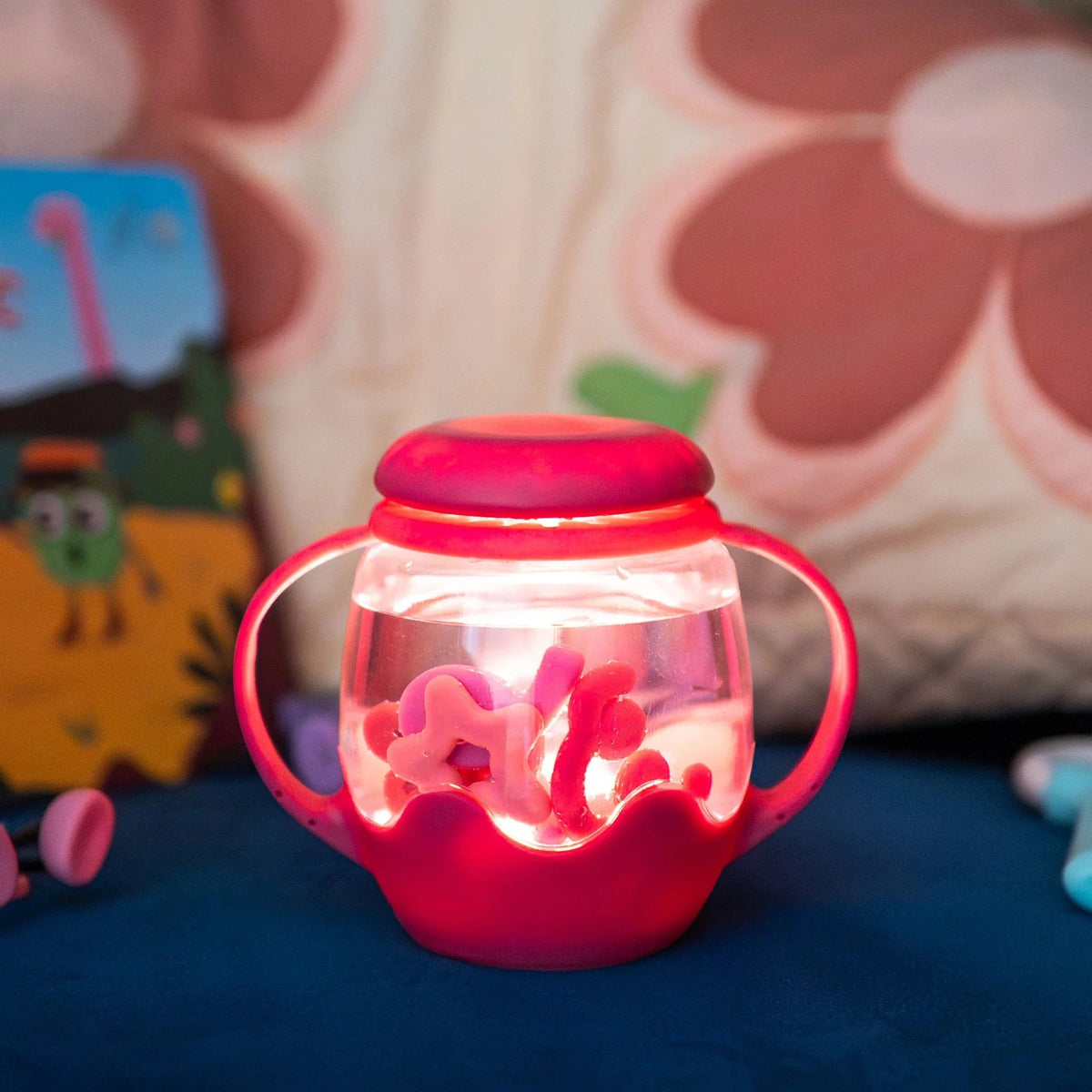 Glo Pals-Mini Sensory Play Jar Gift Set Pink