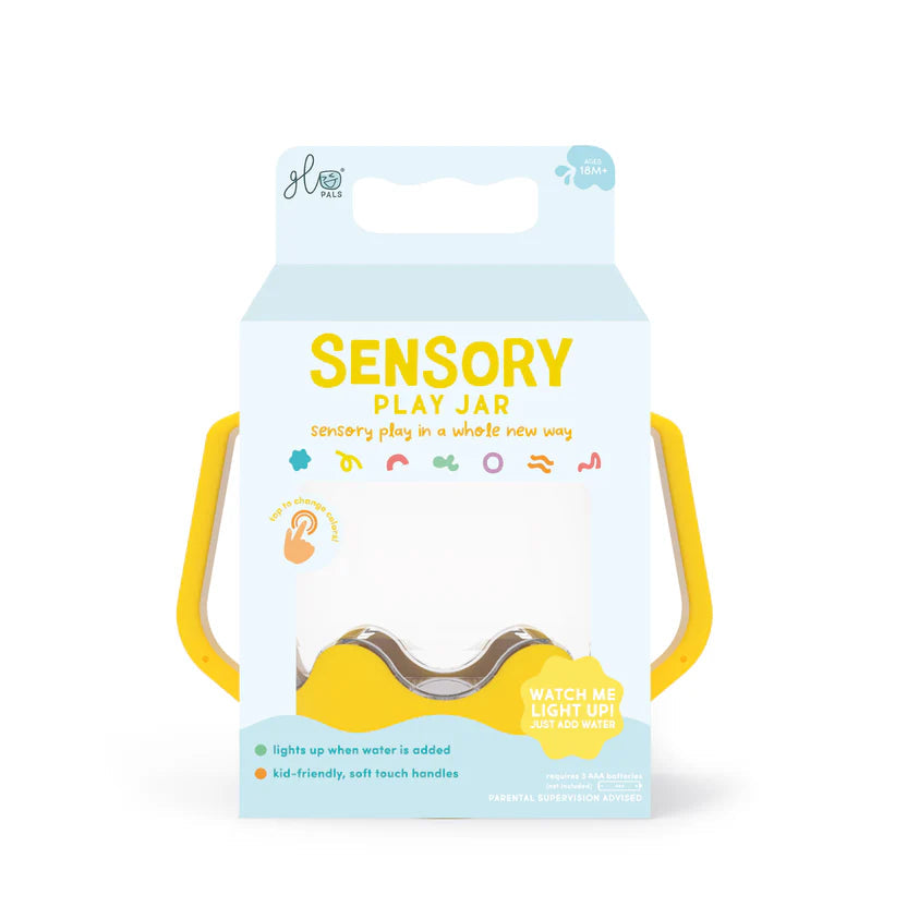 Glo Pals- Yellow Honey Bee Sensory Play Jar