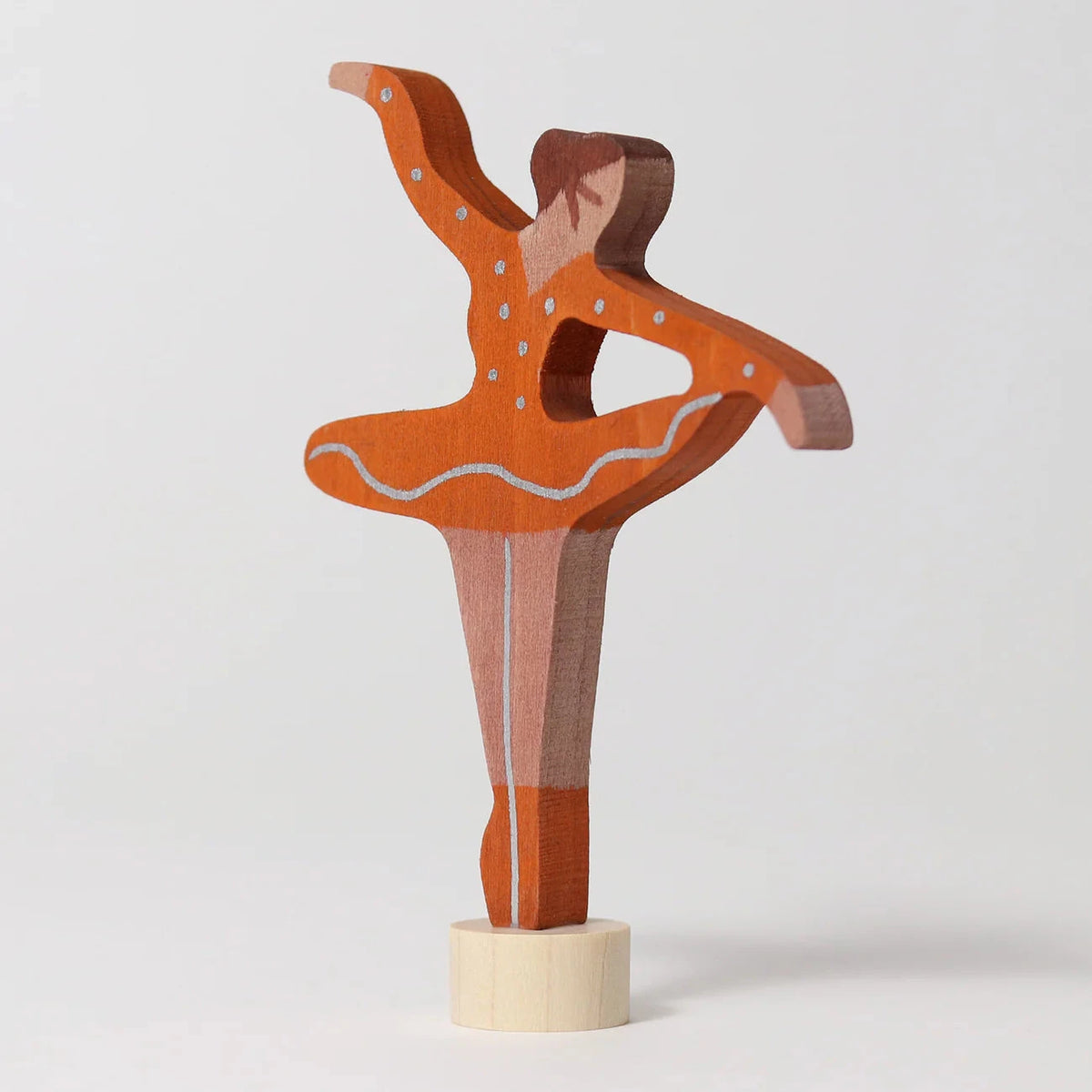 Grimm's Decorative Figure Ballerina -- Orange Blossom