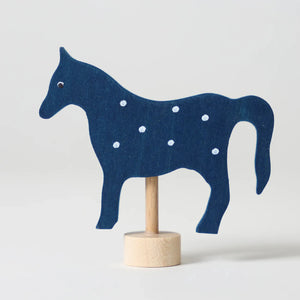 Grimm's Decorative Figure Blue Horse