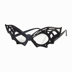 Halloween Bat Glitter Glasses