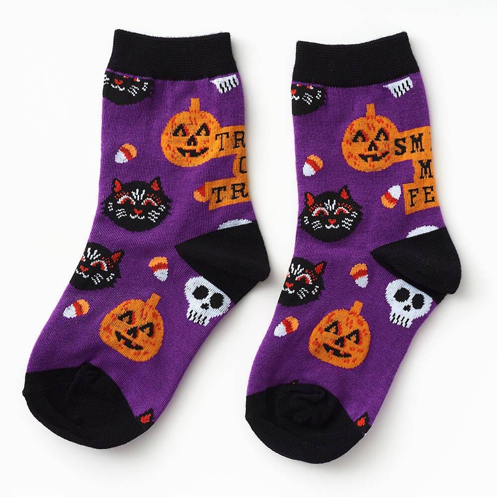 Halloween Kid's Trick or Treat Socks