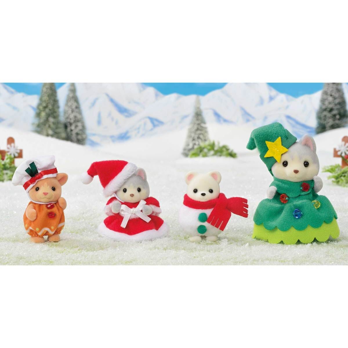 Happy Christmas Friends by Calico Critters