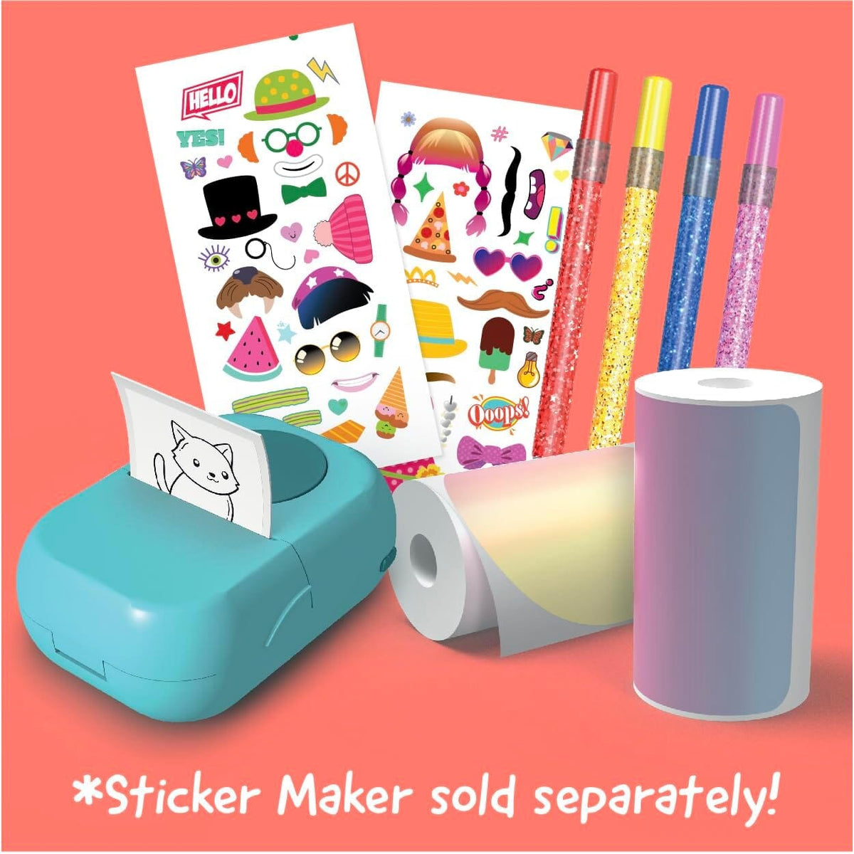 Hello Blink Glitter Sticker Maker Refill Pack