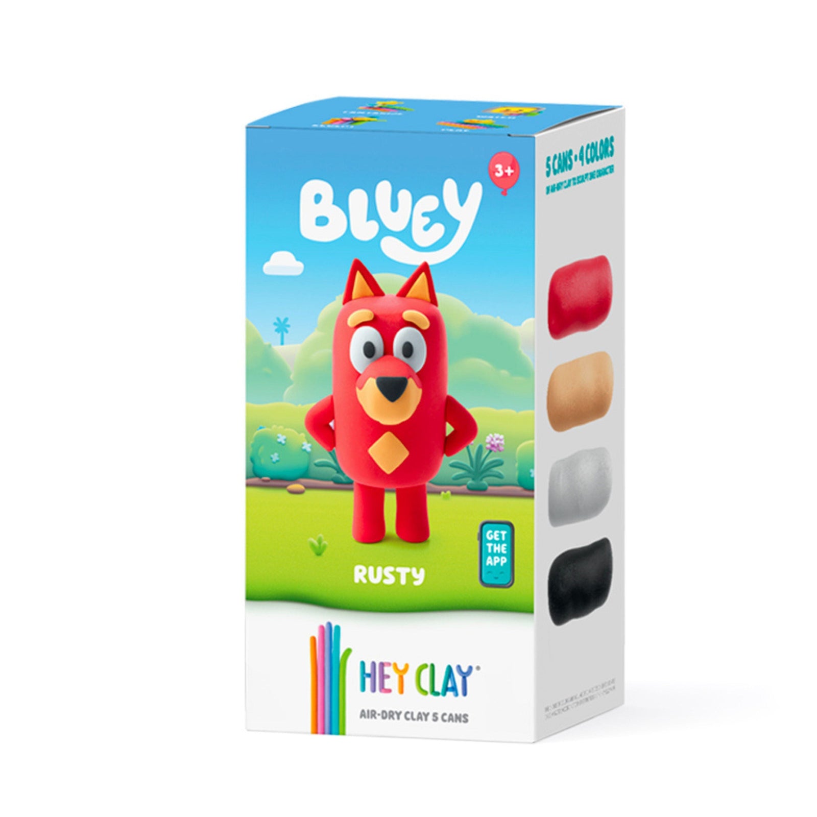Hey Clay - Bluey & Friends : Rusty