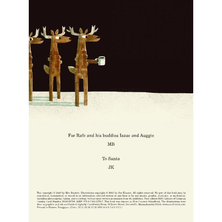 How Does Santa Go Down The Chimney? by Mac Barnett