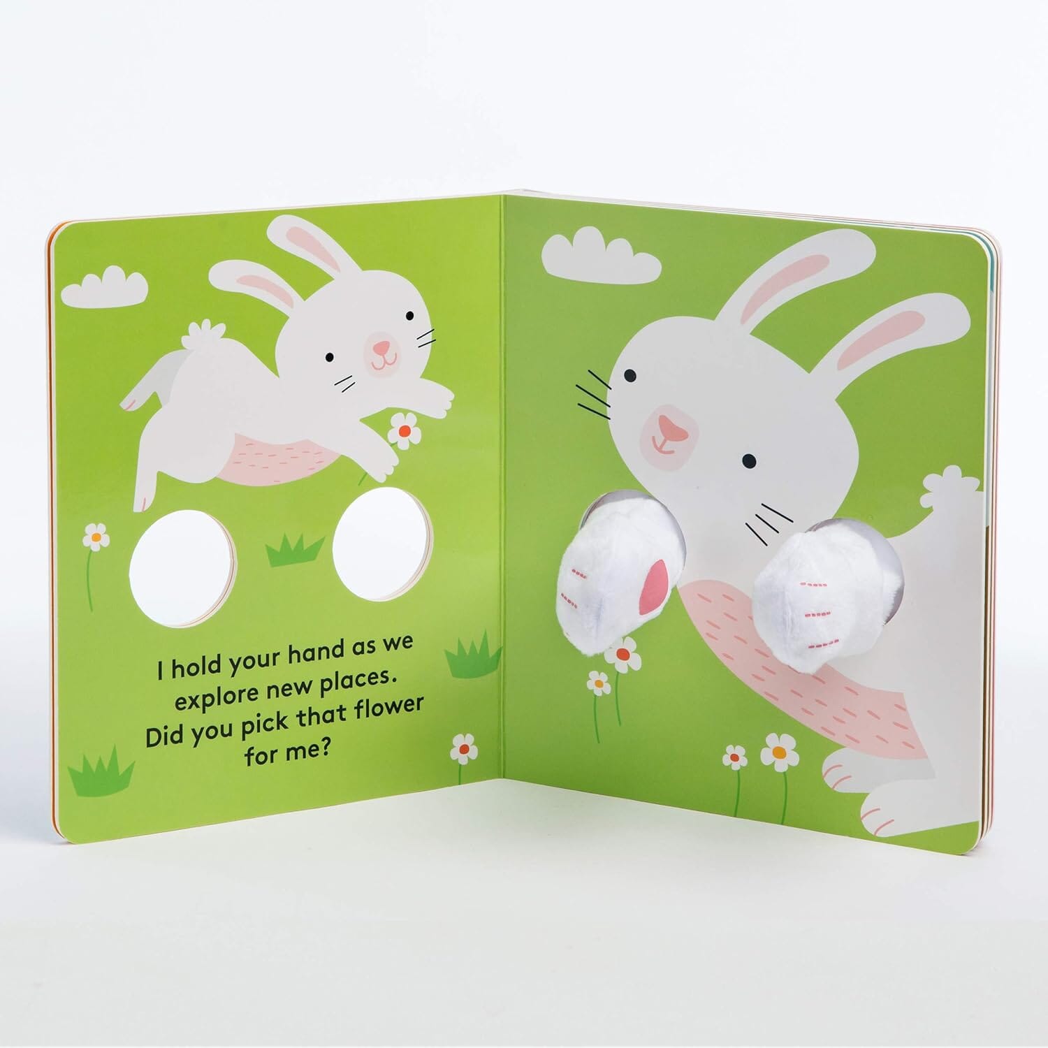 Hug Me Little Bunny Finger Puppet Book