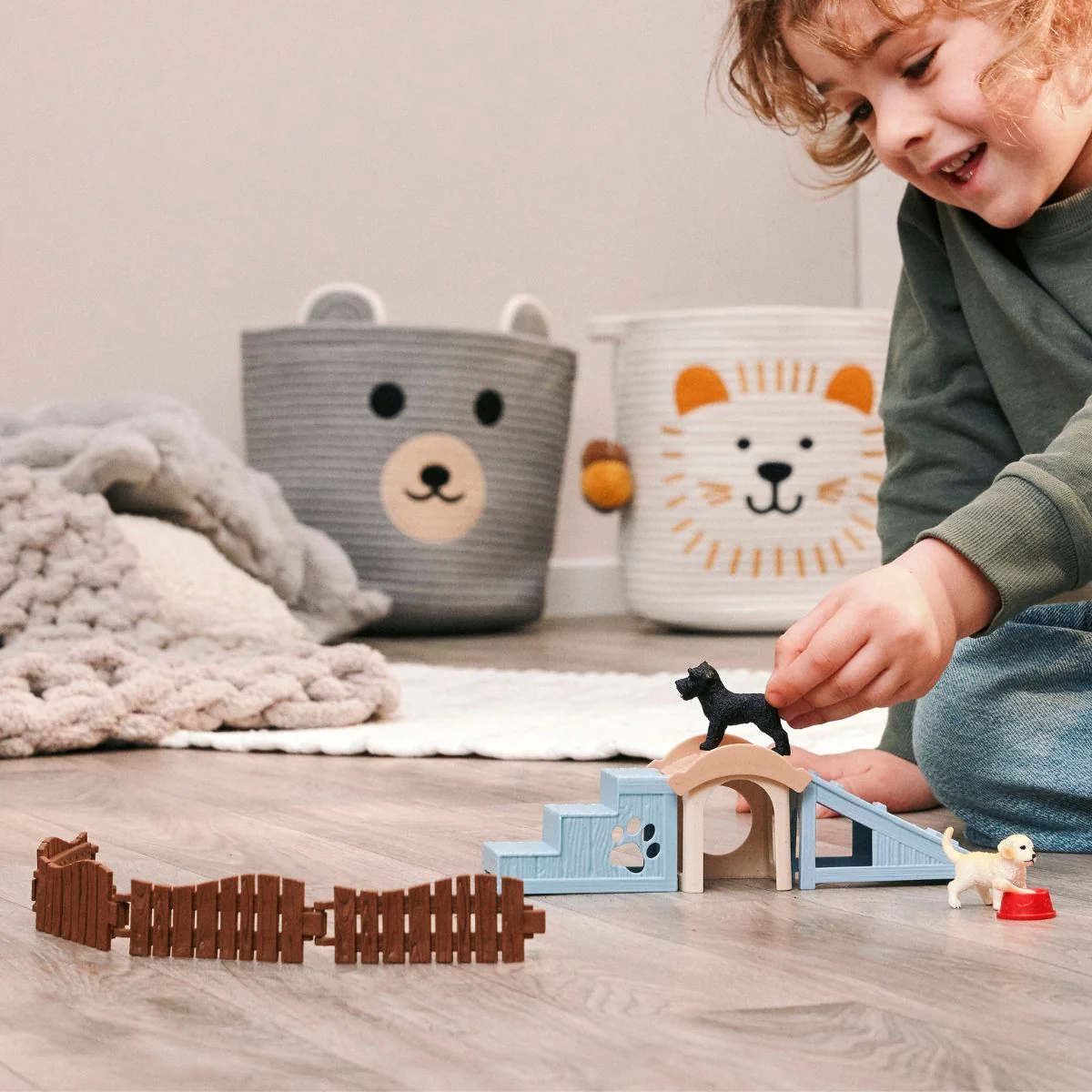 Schleich 42763, Adventure Fun for Little Puppies