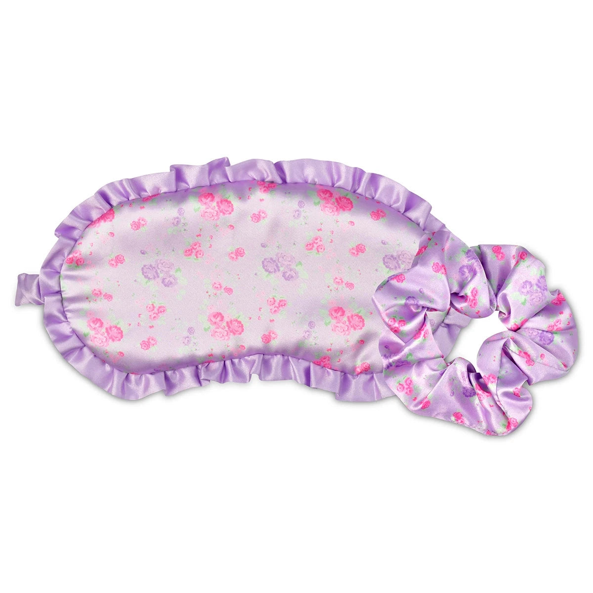 iScream Forever Floral Eye Mask and Scrunchie Set
