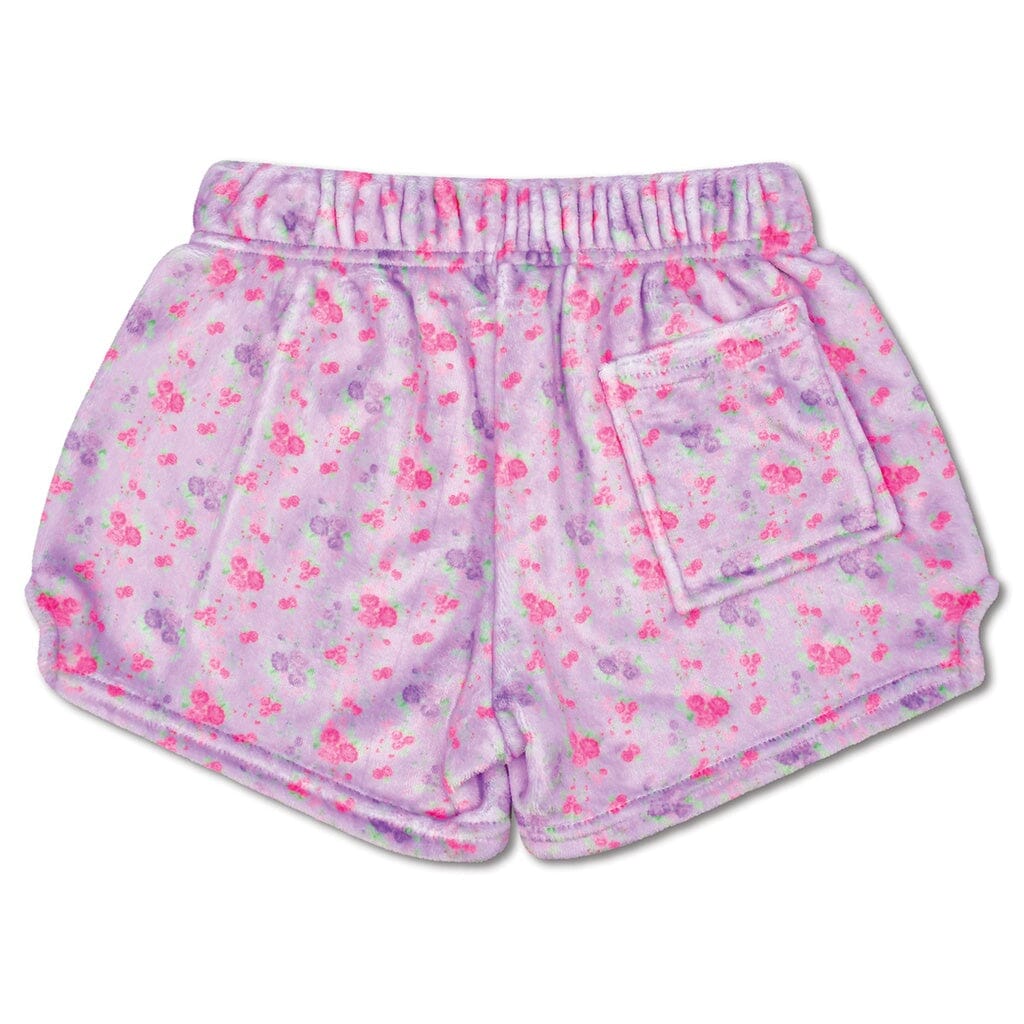 iScream Forever Floral Plush Shorts