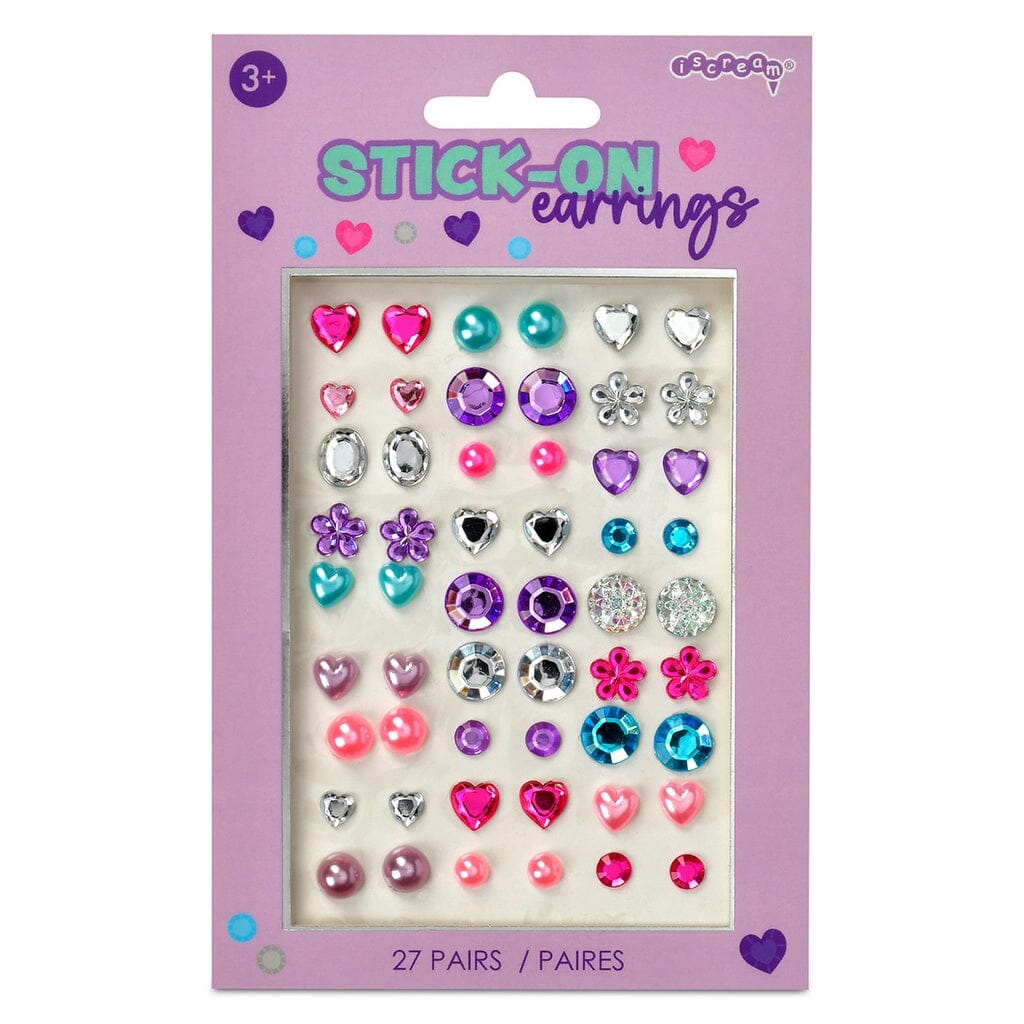 iScream Gem Stick-On Earrings
