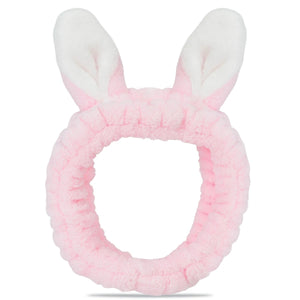 iScream Pink Bunny Spa Headband