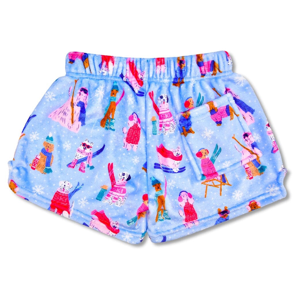 iScream Ski Dogs Plush Shorts