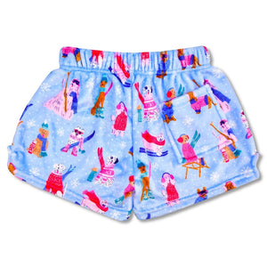 iScream Ski Dogs Plush Shorts