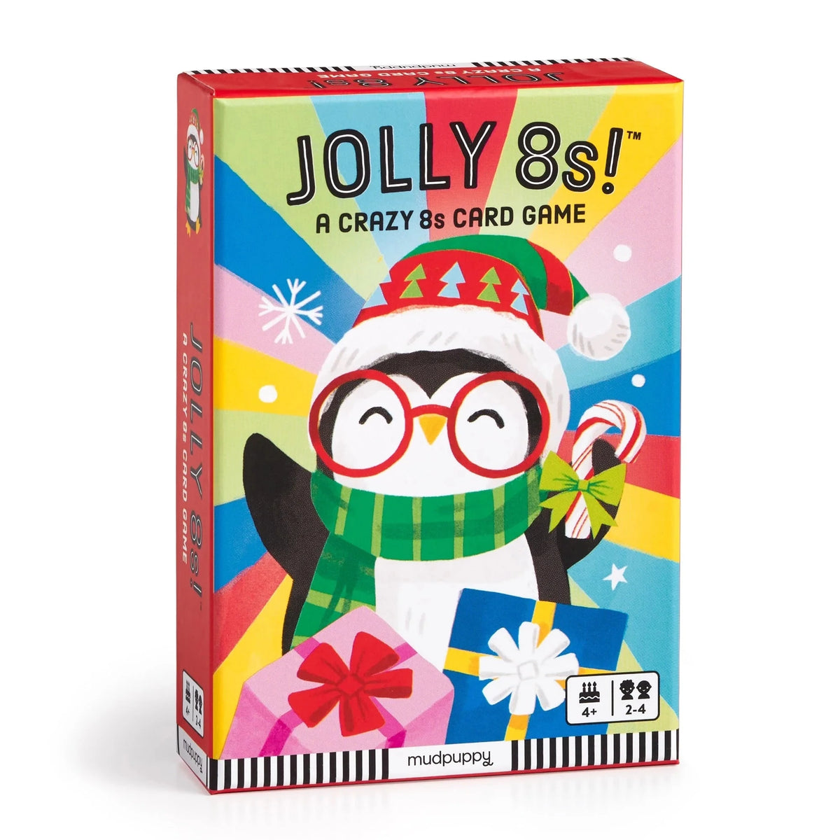 Jolly 8s! A Crazy 8s Card Game by Mudpuppy