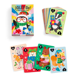 Jolly 8s! A Crazy 8s Card Game by Mudpuppy